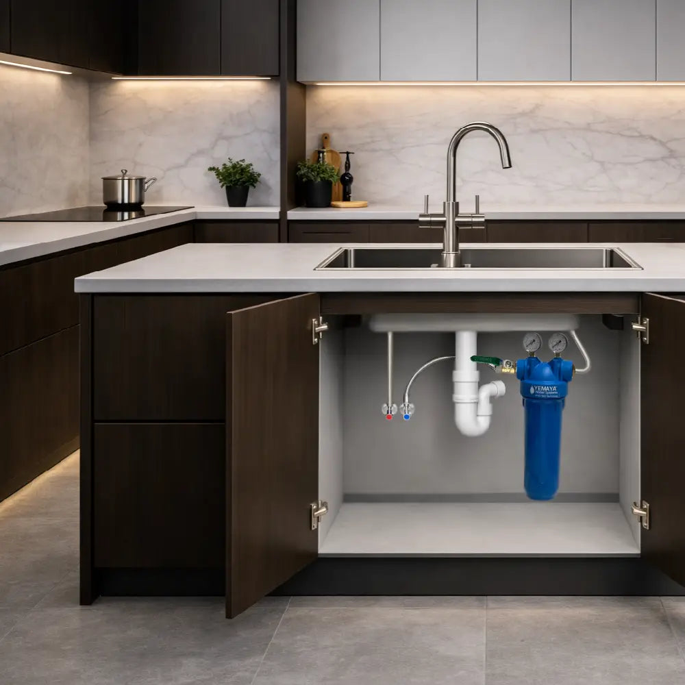 Küche mit  eingebauten YEMAYA® Home Single Unit