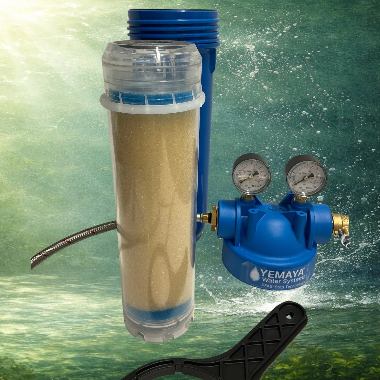 Ersatzkartusche mit YEMAYA® Home Single Unit & Tools